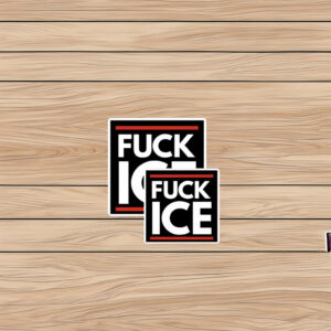 Fuck ICE Bold Protest Sticker