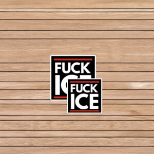 Fuck ICE Bold Protest Sticker