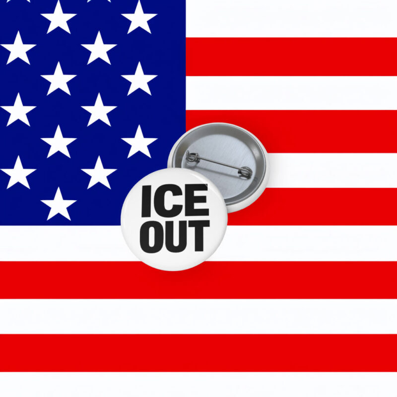 Fuck ICE Button