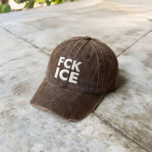 Fuck ICE Embroidered ICE Protest Cap