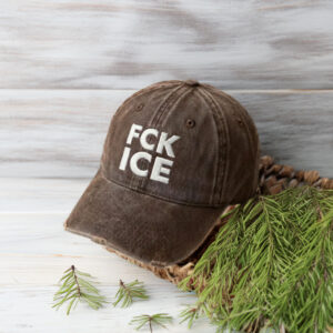 Fuck ICE Embroidered ICE Protest Cap