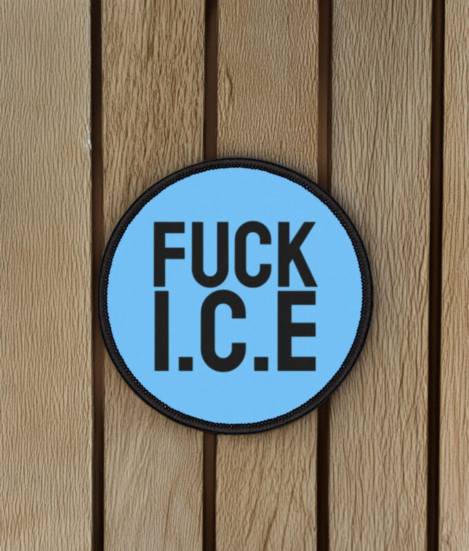 Fuck ICE Embroidery Patch