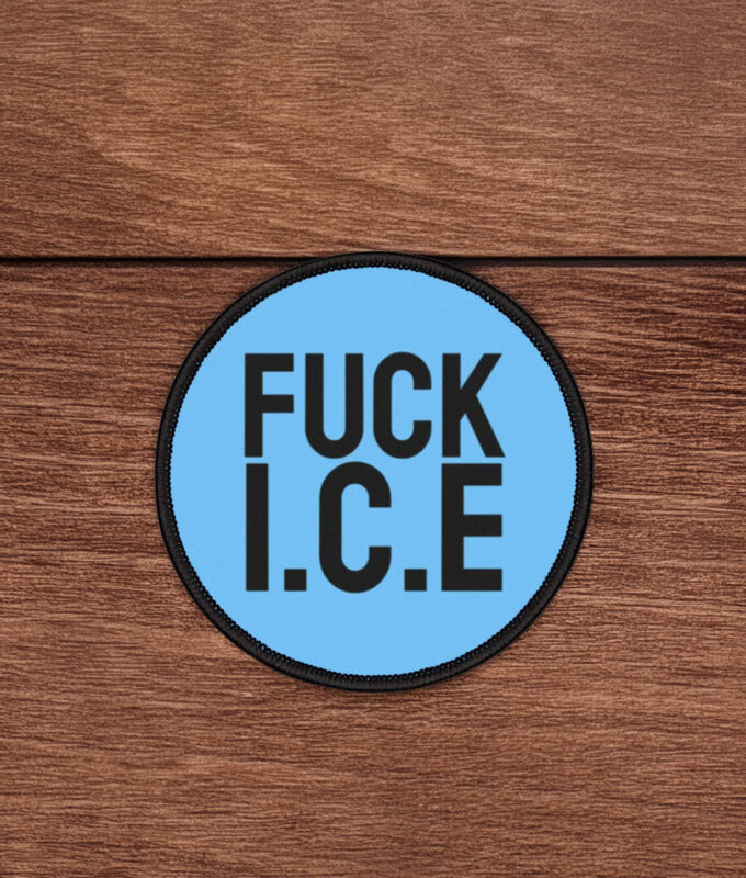 Fuck ICE Embroidery Patch