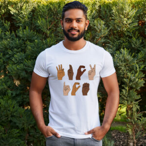 Fuck ICE Hand Sign Language T-Shirt