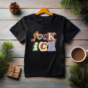 Fuck ICE Magazine Letters Unisex Comfort Colors Tee