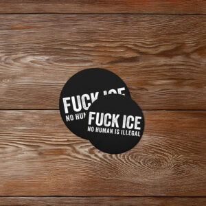 Fuck ICE No Human Is Illegal Pins