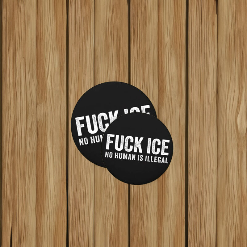 Fuck ICE No Human Is Illegal Pins