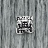 Fuck ICE Raccoon Protest Sticker