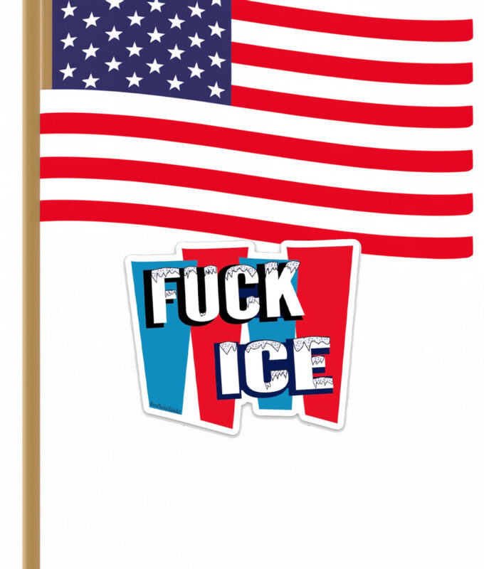 Fuck Ice Die Cut Sticker