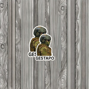 ICE Gestapo Agent Sticker