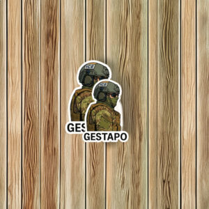 ICE Gestapo Agent Sticker