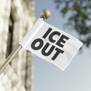 ICE Out Flag