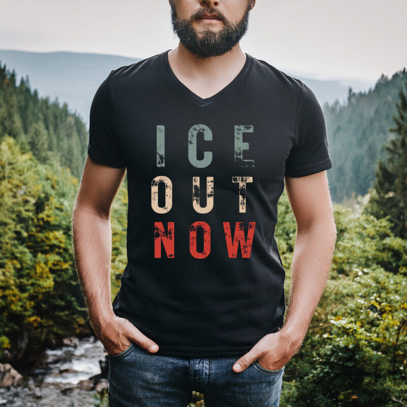 ICE Out Now Minneapolis Rally Shirt