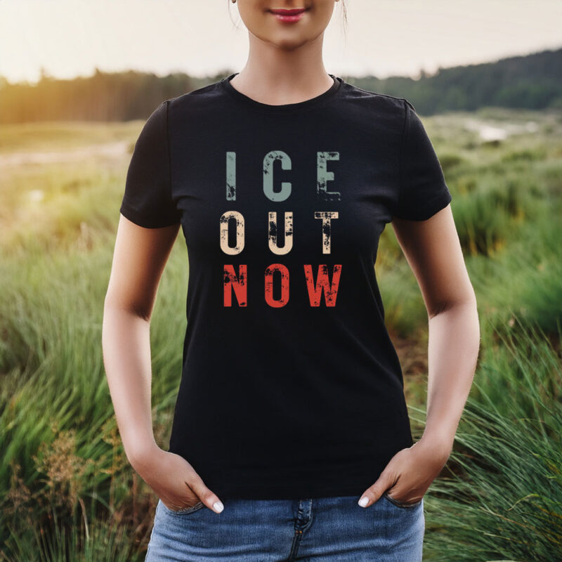 ICE Out Now Minneapolis Rally Shirt