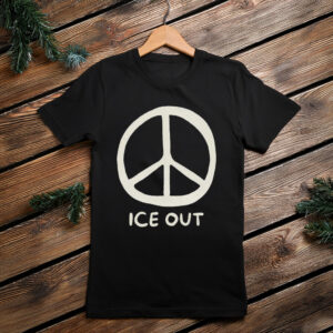 ICE Out Peace Symbol T-Shirt