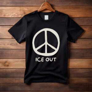 ICE Out Peace Symbol T-Shirt