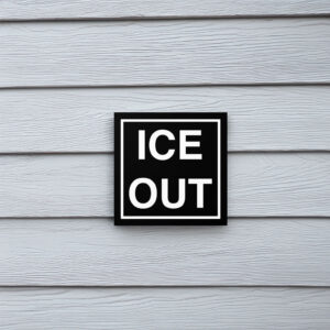 ICE Out Sticker