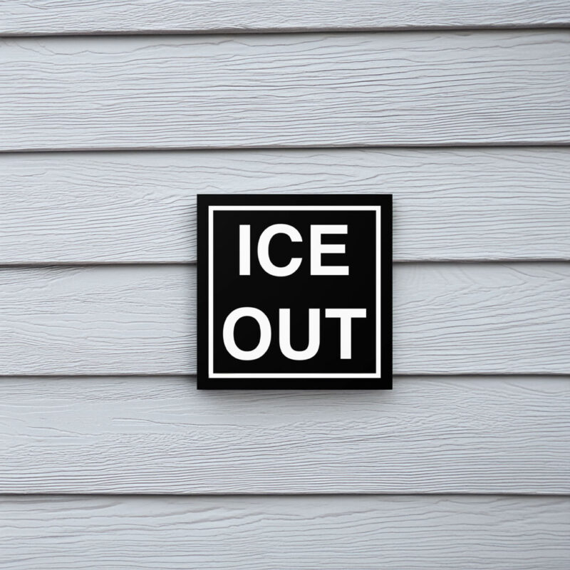 ICE Out Sticker