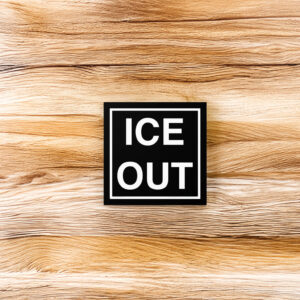 ICE Out Sticker