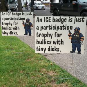 Immigration Justice Yard Sign