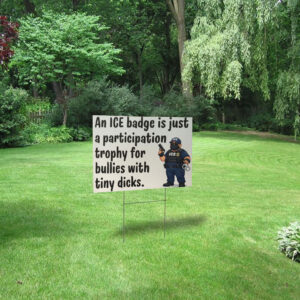 Immigration Justice Yard Sign