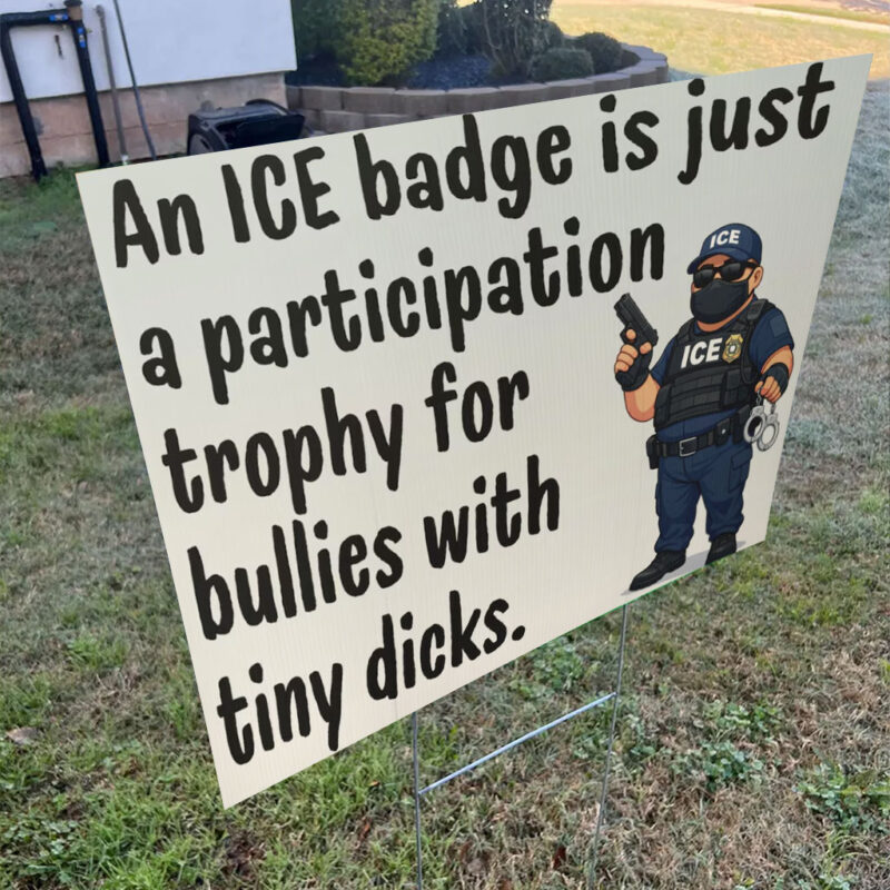Immigration Justice Yard Sign