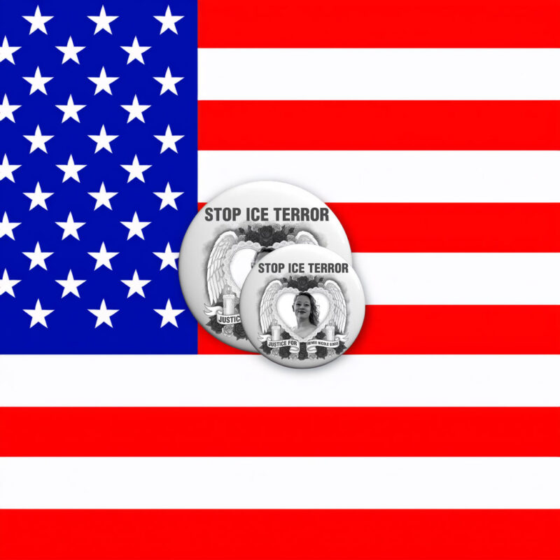 Justice For Goodness Pin Button