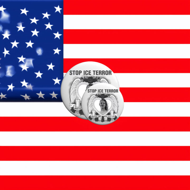 Justice For Goodness Pin Button