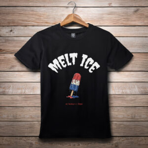 Melt ICE – No Human Is Illegal Shirt