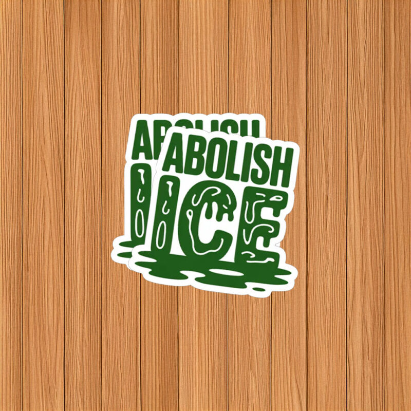 No Human Is Illegal Abolish ICE Sticker