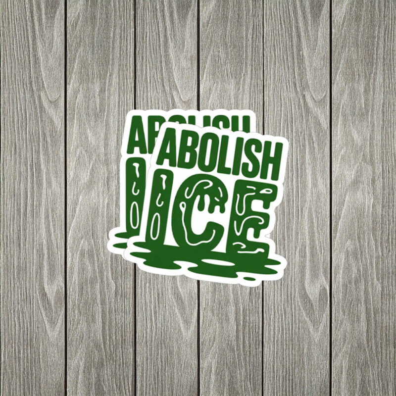 No Human Is Illegal Abolish ICE Sticker