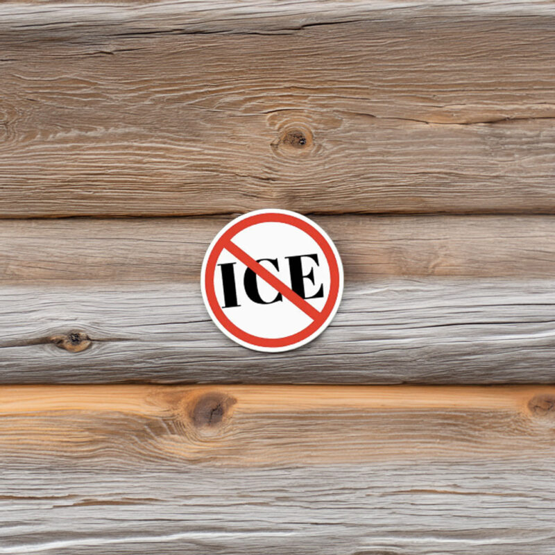 No ICE Sticker