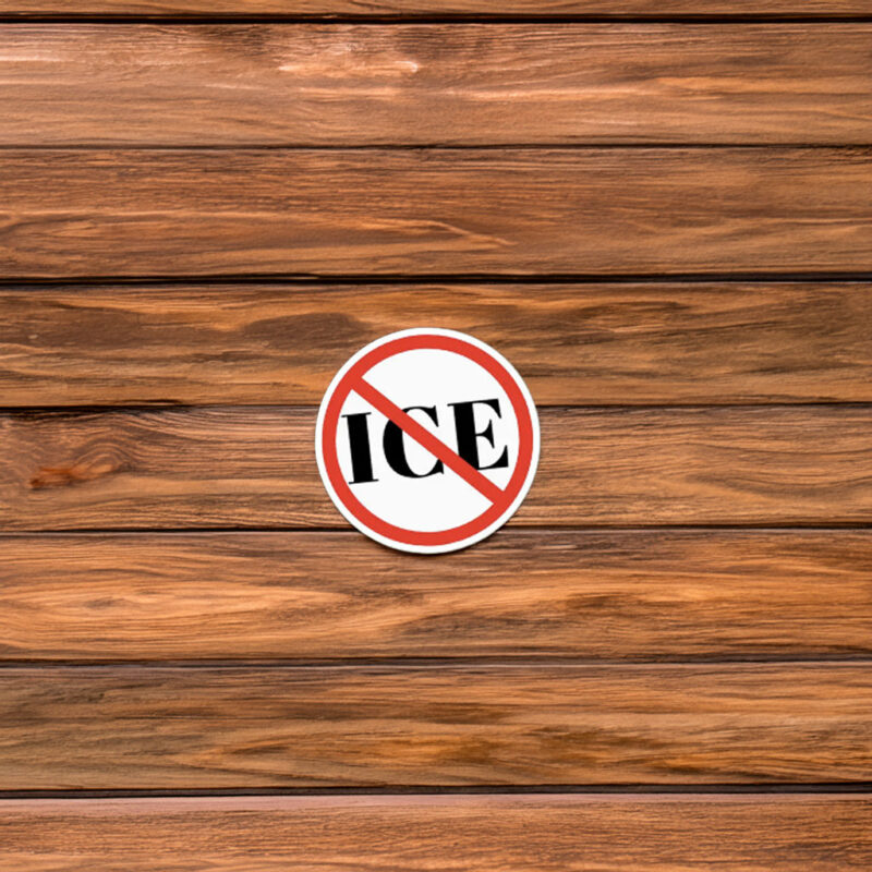 No ICE Sticker