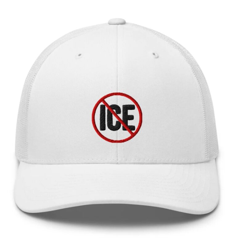 No ICE Symbol Trucker Hat