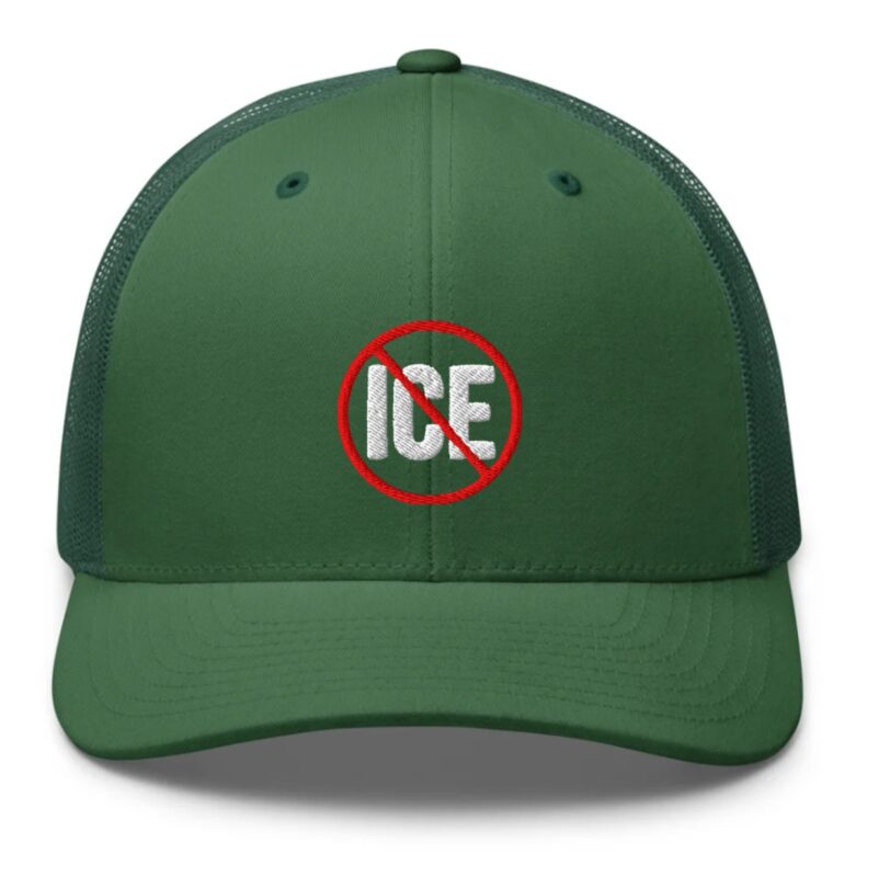No ICE Symbol Trucker Hat