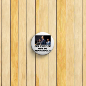 Political Minneapolis Pin