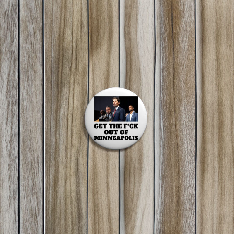 Political Minneapolis Pin