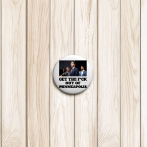 Political Minneapolis Pin