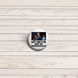 Political Minneapolis Pin