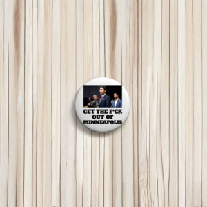 Political Minneapolis Pin