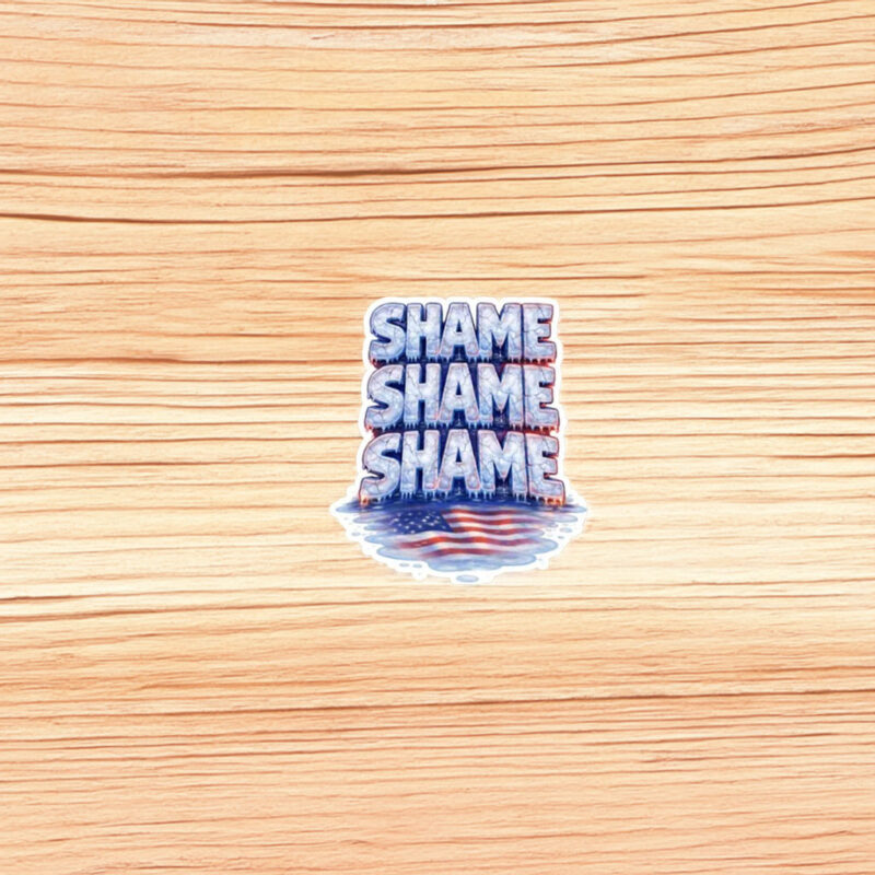 Shame on ICE Sticker