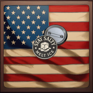 Stay Salty Melt ICE Pin Buttons