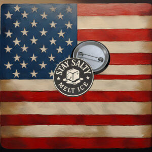 Stay Salty Melt ICE Pin Buttons