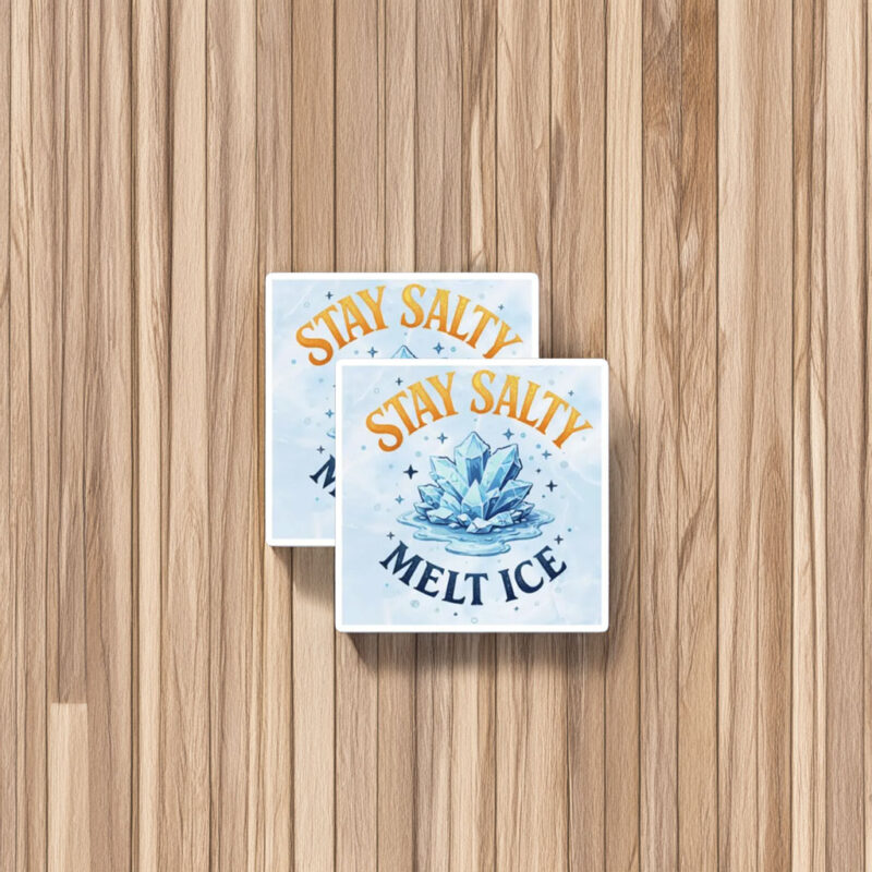 Stay Salty Melt ICE Sticker