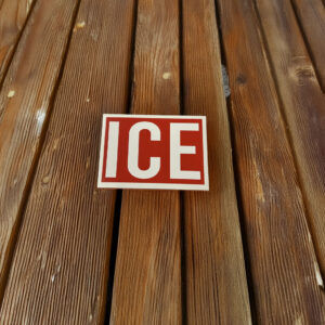 Stop ICE Sticker